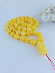 ลูกปัดอำพันอิสลามหลายชิ้นทำจากยางสังเคราะห์ - Product Image 5