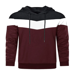 Custom Logo Men Pullover Hoodie 500GSM Cotton French Terry No <b>String</b> Heavy Weight Hoodie Oversized Puff Print Blank Hoodies - Product Image 5