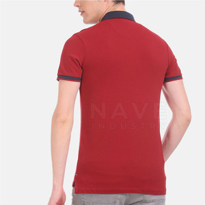 Chemises polo pour hommes en coton 100% Taille plus Prix de gros Chemises polo pour hommes Conception personnalisée de chemise - Product Image 4