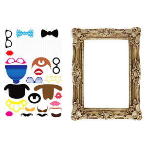 Marcos de Fotos de Plástico Personalizables, Accesorios de Fotografía Modernos para Ocasiones como Cumpleaños, Bodas, Navidad y Año Nuevo - Product Image 1
