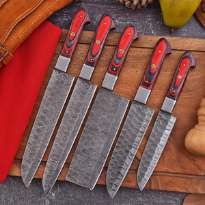 Cuchillo de Chef Profesional de Acero de Damasco al por Mayor, Funda de Cuero Personalizable, Regalo Perfecto para Él y Ella, Juego de Cocina, Soporte OEM - Product Image 4