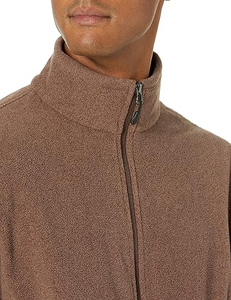 Veste polaire à manches longues, couleur unie, chaude, nouvelle conception, personnalisée, pour homme - Product Image 2
