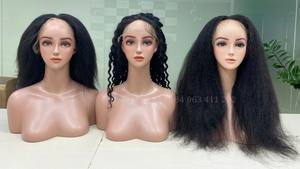 Cheveux humains non traités, vente en gros, cuticules alignées, perruques brésiliennes pour femmes noires - Product Image 4