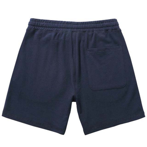 Custom Logo <b>Men's</b> Running <b>Shorts</b> Blue Cotton with Drawstring Waistband Breathable Solid <b>Pattern</b> Jogging <b>Shorts</b> - Product Image 2