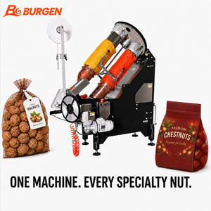 Macchina Automatica Certificata CE per Sacchi a Rete, per Noci, Castagne, Nocciole, Resistente, per Uso Intensivo, 30 Sacchi/Min, Veloce - Product Image 1