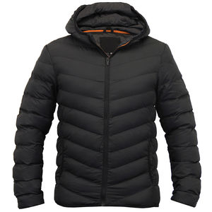 2026 Puffer Jacket OEM Custom Manufacturer Front Logo Design Winter Stand Collar Zipper Closure Unisex Thick Polyester/Cotton - Product Image 2