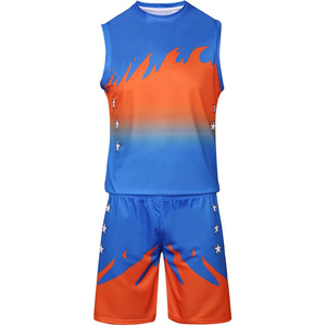 Ropa deportiva de baloncesto de malla transpirable de diseño personalizado, tela de secado rápido para equipos de verano de talla grande, fabricante OEM y ODM - Product Image 2