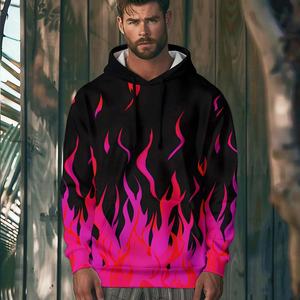 Sweat à capuche slim fit personnalisé en coton 100% 330 g/m² pour l'hiver, avec poche courte à strass et sublimation, style streetwear - Product Image 2