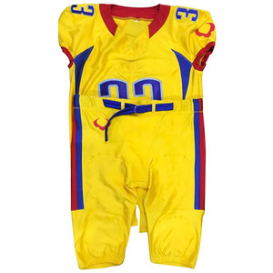 Uniformes de Fútbol Americano Personalizados de Alta Calidad, Secado Rápido, Transpirables, Sublimados, Opciones de Tallas Grandes para Hombre Disponibles, Impresión 100% - Product Image 1