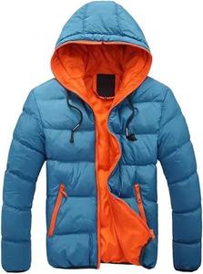 Veste matelassée à capuche pour homme sur mesure OEM, veste d'extérieur imperméable réversible épaisse et isolée pour l'hiver - Product Image 6