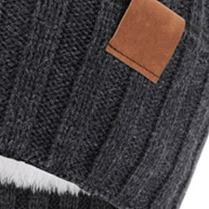 Bonnets unisexes élégants et chauds en acrylique doux Parfait pour l'hiver, mode décontractée ou marque promotionnelle - Product Image 6