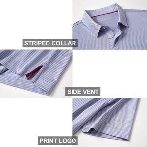 Polos informales de alta calidad OEM a precio de fábrica para hombre, Polo bordado transpirable de secado rápido a granel para Polo personalizado - Product Image 4