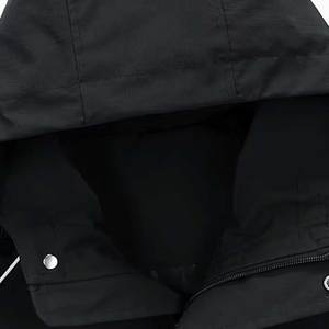 Veste matelassée légère en toile pour homme Custom Plus, hiver, avec col montant, coupe-vent réversible, style tendance - Product Image 3