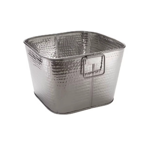 Refroidisseur de vin en aluminium avec refroidisseur de vin en aluminium Seau refroidisseur de vin en métal moderne personnalisé forme ronde au meilleur prix - Product Image 4