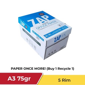 ZAP กระดาษถ่ายเอกสาร A4สีขาวสว่าง80gsm สำหรับการพิมพ์ที่คมชัดพื้นผิวเรียบเนียนสำหรับใช้ในสำนักงานและโรงเรียน - Product Image 5