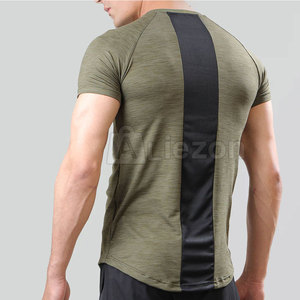 Fabricant d'usine T-shirts de fitness sur mesure T-shirts de fitness grande taille à la mode en bas quantité minimale de commande - Product Image 3