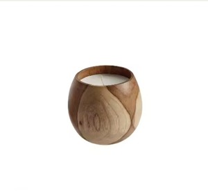 Portavelas de Madera Tipo Linterna y Frascos para Velas - Product Image 4