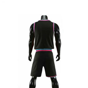 ชุดบาสเก็ตบอลของผู้ชายคุณภาพสูงชุดบาสเก็ตบอลชุดกีฬาผ้าโพลีเอสเตอร์คุณภาพสูงดีไซน์แบบแอกทีฟทีมกีฬา - Product Image 3