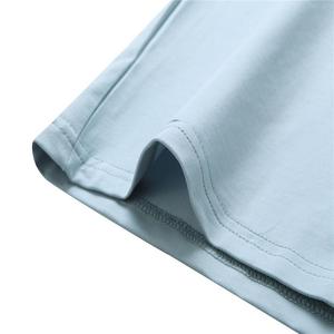 Camiseta informal de algodón 100% para hombre, camisetas suaves y transpirables, cómodas, personalizadas, al por mayor, para hombre, camiseta de verano - Product Image 5