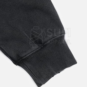 Sudadera con Capucha de Invierno para Mujer, Tejida, Casual, Bordada con Pedrería de Alta Calidad, Ecológica, Transpirable, Mezcla de Algodón, con Detalle Frontal Atractivo - Product Image 6