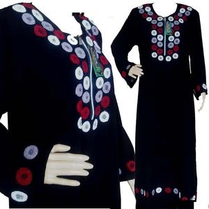 Nueva moda de Oriente Medio Abaya completamente bordada para ropa de mujer musulmana - Product Image 1