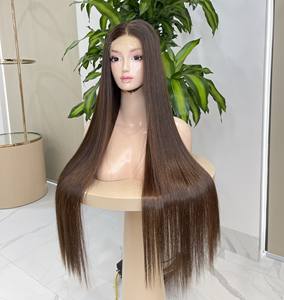 Pelucas rectas de hueso muy sedoso para mujeres negras de 100% cabello humano vietnamita precio al por mayor - Product Image 2