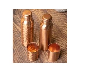 Copper Water Bottle Ayurveda benefit - Product Image 3
