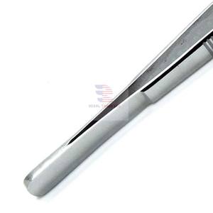 Pinzas de algodón quirúrgico de acero de alta calidad Fórceps de tejido médico - Product Image 6