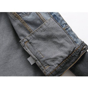 Veste en jean personnalisée pour hommes veste style vintage délavé en coton veste en jean surdimensionné pour hommes - Product Image 6