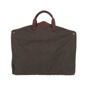 Sac de vêtements en toile et cuir pliable avec fermetures éclair, porte-costume de voyage durable et imperméable, organiseur pour le bureau et les voyages CGB-0016 - Product Image 6