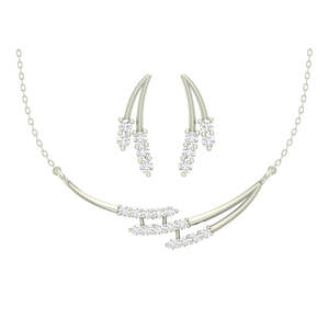 Compre en Línea Conjuntos de Pendientes de Plata de Ley 925 de Primera Calidad para Bodas - Product Image 1