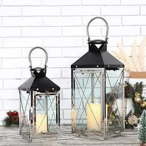 Candelabros de vidrio hechos a mano, farolillos, tarros ligeros de té para decoración del hogar, hechos en India - Product Image 1