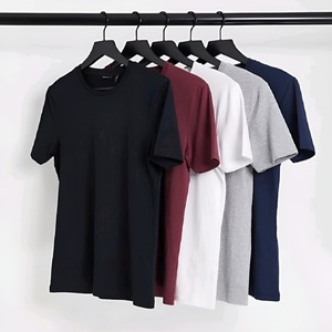 T-shirt à manches courtes 100% coton pour homme et femme, impression personnalisée sur le devant, respirant, séchage rapide, coupe classique, multicolores - Product Image 2