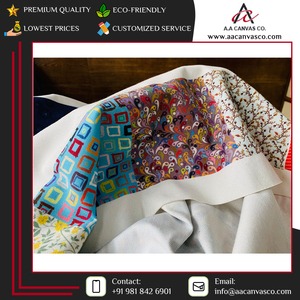 Venta caliente en la mejor calidad 100% Tela de poliéster reciclado 390 GSM para bolsas de compras Fabricación de fundas de cojines a precio competitivo - Product Image 4