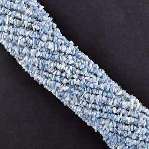 Perles en vrac en forme d'opale bleue naturelle de qualité supérieure avec pierre d'opale d'aspect naturel pour la fabrication de bijoux pour la vente à l'exportation - Product Image 5