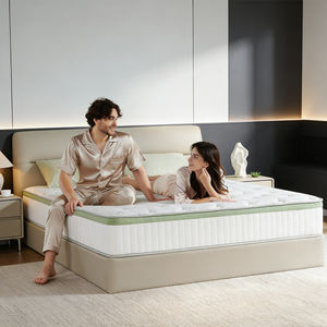 Colchón Híbrido de Lujo con Muelles Ensacados, Espuma Viscoelástica, Refrigerante, Transpirable, Ecológico, Duradero, 30 cm de Grosor, para Hotel y Hogar - Product Image 1