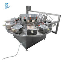 Machine de production de gaufres coniques en bois, stroopwafels, gaufres automatiques, bâtonnets de pâte, biscuits, avec moteur 220V/380V 13kw