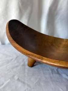 "Cesta de frutas de madera hecha a mano, duradera, ecológica, elegante, perfecta para exhibir en la cocina o en la mesa del comedor." - Product Image 6