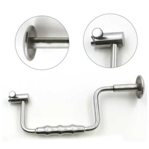 7 Pieces Set of Professional Quality Stainless Steel Orthopedic Hudson Brace <b>Hand</b> <b>Drill</b> Set - Product Image 4