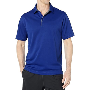 Nuevo diseño, últimas tendencias, polos para hombre, camiseta de solapa de manga corta con costuras de tres colores de verano - Product Image 1