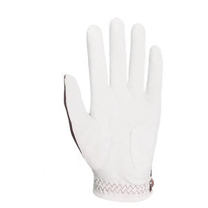 High Quality Custom <b>Golf</b> <b>Gloves</b> Wholesale Breathable Genuine Leather White Comfortable Durable Sports Wear for All Weather - Product Image 2