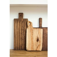 Planche à découper en bois artisanale avec accent agate, style vintage, écologique, marque God Grace Craft, taille et logo personnalisables, fruits indiens