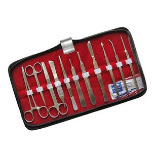 ชุดเครื่องมือผ่าตัดเย็บแผลสำหรับนักเรียนชุดเครื่องมือผ่าตัดสแตนเลสพร้อมกล่องเครื่องมือผ่าตัด - Product Image 4
