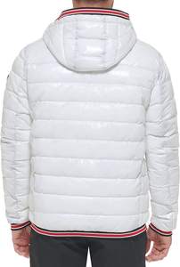 Blouson matelassé léger super brillant pour homme, fabriqué au Pakistan, coupe-vent respirant, livraison DDP, collection hiver 2026 - Product Image 4