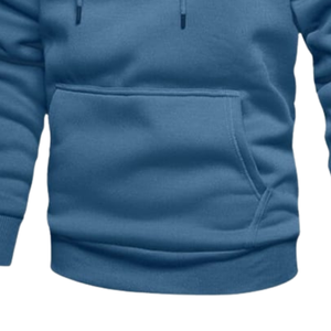 เสื้อฮู้ดลายนูนของผู้ชายเสื้อมีฮู้ดลายนูนทรงโอเวอร์ไซส์แบบกำหนดเอง - Product Image 4