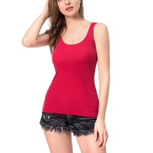 Maillot de corps tricoté 100% coton sans couture personnalisé pour femmes débardeurs de compression respirants pour contrôle Shapewear BD - Product Image 2