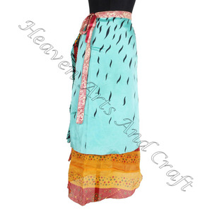 ชุดกระโปรงชายหาดส่าหรีวินเทจสไตล์โบฮีเมียนหลากสีสไตล์โบฮีเมียนชุดฤดูร้อนใส่สบายแฟชั่น - Product Image 4