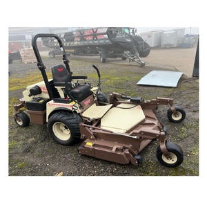 Quality Grasshopper 900D Mower features a 3 blade cutting system and rugged 2 <b>post</b> rollover protection - Product Image 4