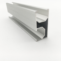 Profilé de rail solaire en aluminium, rail de montage pour module photovoltaïque, rail de montage pour toit solaire
