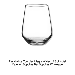 Vaso Pasabahce Allegra para Agua 42.5 cl, Suministros para Hoteles y Restaurantes, Suministros para Bares, Venta al por Mayor - Product Image 2